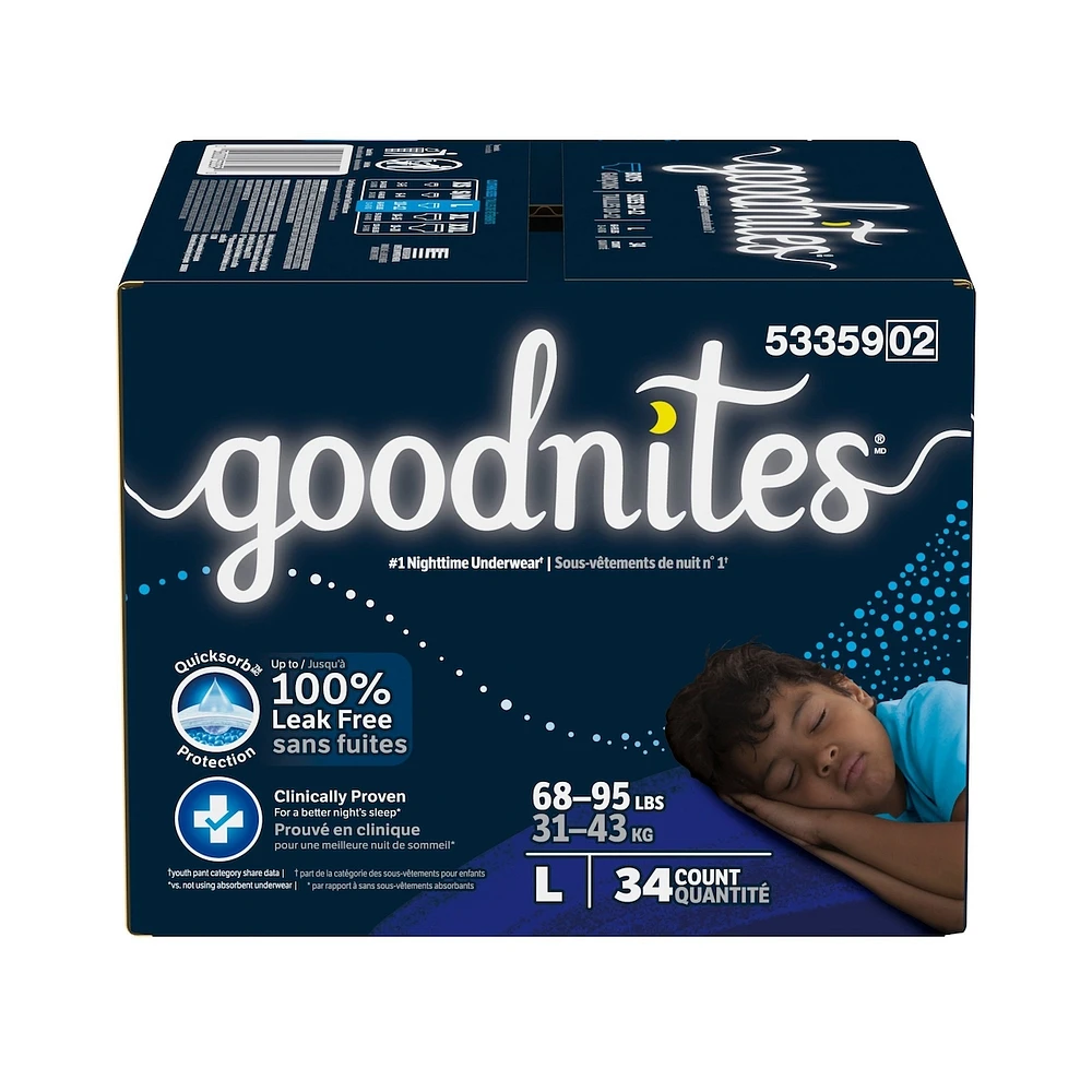 Boys' Nighttime Bedwetting Underwear