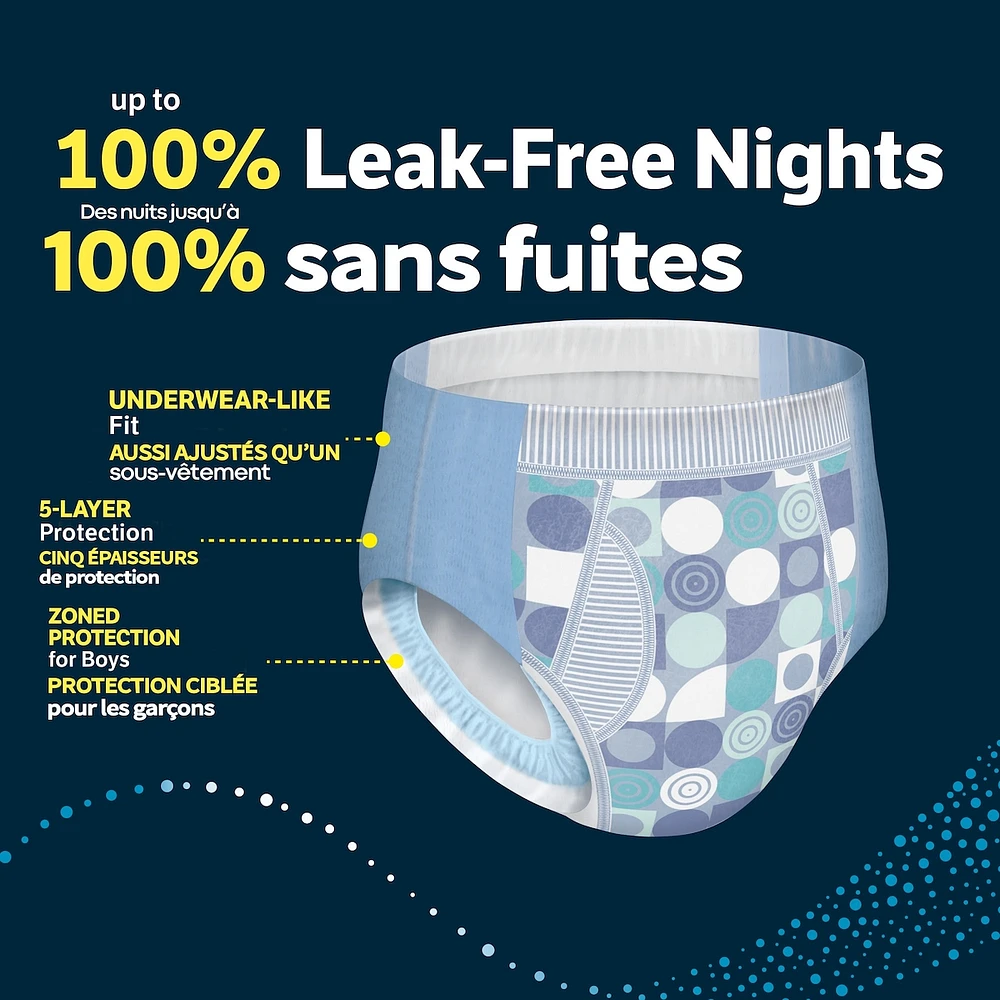 Boys' Nighttime Bedwetting Underwear