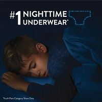 Goodnites Boys' Nighttime Bedwetting Underwear, XL (95-140 lb.), 28 Ct