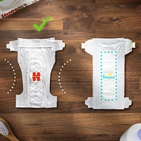 Little Movers Baby Diapers, Size 3 (16-28 lbs), 76 Ct