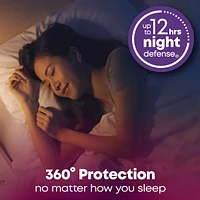Clean & Secure Ultra Thin Overnight Pads with Wings