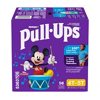 Pull-Ups Boys' Potty Training Pants Size 6, 4T-5T, 56 Ct