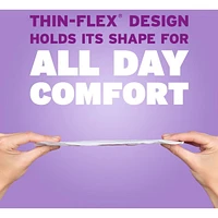 Ultra Thin Postpartum Incontinence Pads with Wings, Light Absorbency, Regular Length
