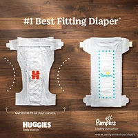 Huggies Little Movers Baby Diapers, Size 4, 58 Count