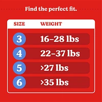 Huggies Overnites Nighttime Baby Diapers, Size 4, 52 Count