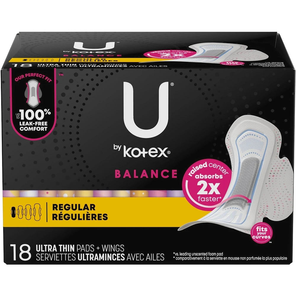 Ultra Thin Pads with Wings
