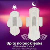 Ultra Thin Overnight Pads with Wings