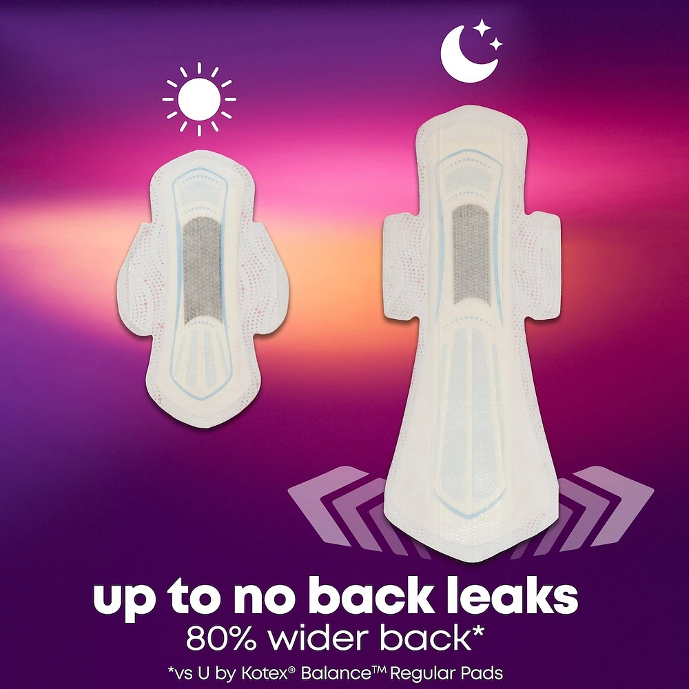 Ultra Thin Overnight Pads with Wings, Extra Heavy Absorbency