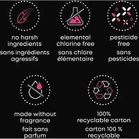 Serviettes ultraminces U by Kotex Balance avec ailes pour adolescentes, absorption accrue