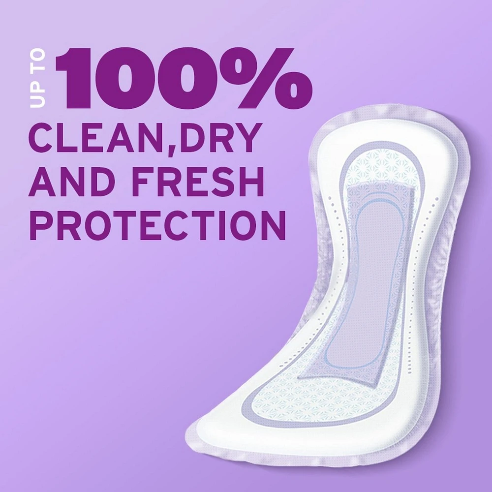 Incontinence Pads for Women/Bladder Leakage Pads/Bladder Control Pads, 8 Drop, Overnight Absorbency