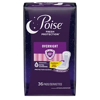 Incontinence Pads & Postpartum Overnight Incontinence Pads, 8 Drop Extra Coverage, 36 Count
