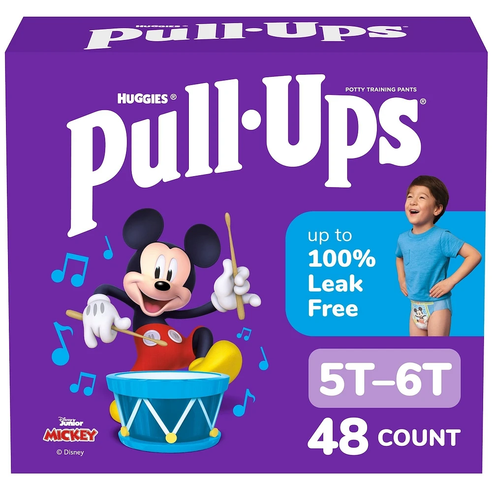 Sous-vêtements d’entraînement pour garçons Pull-Ups, 5T-6T (22,5 kg+ [50 livres