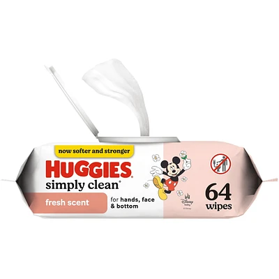 Simply Clean Fresh Scent Baby Wipes
