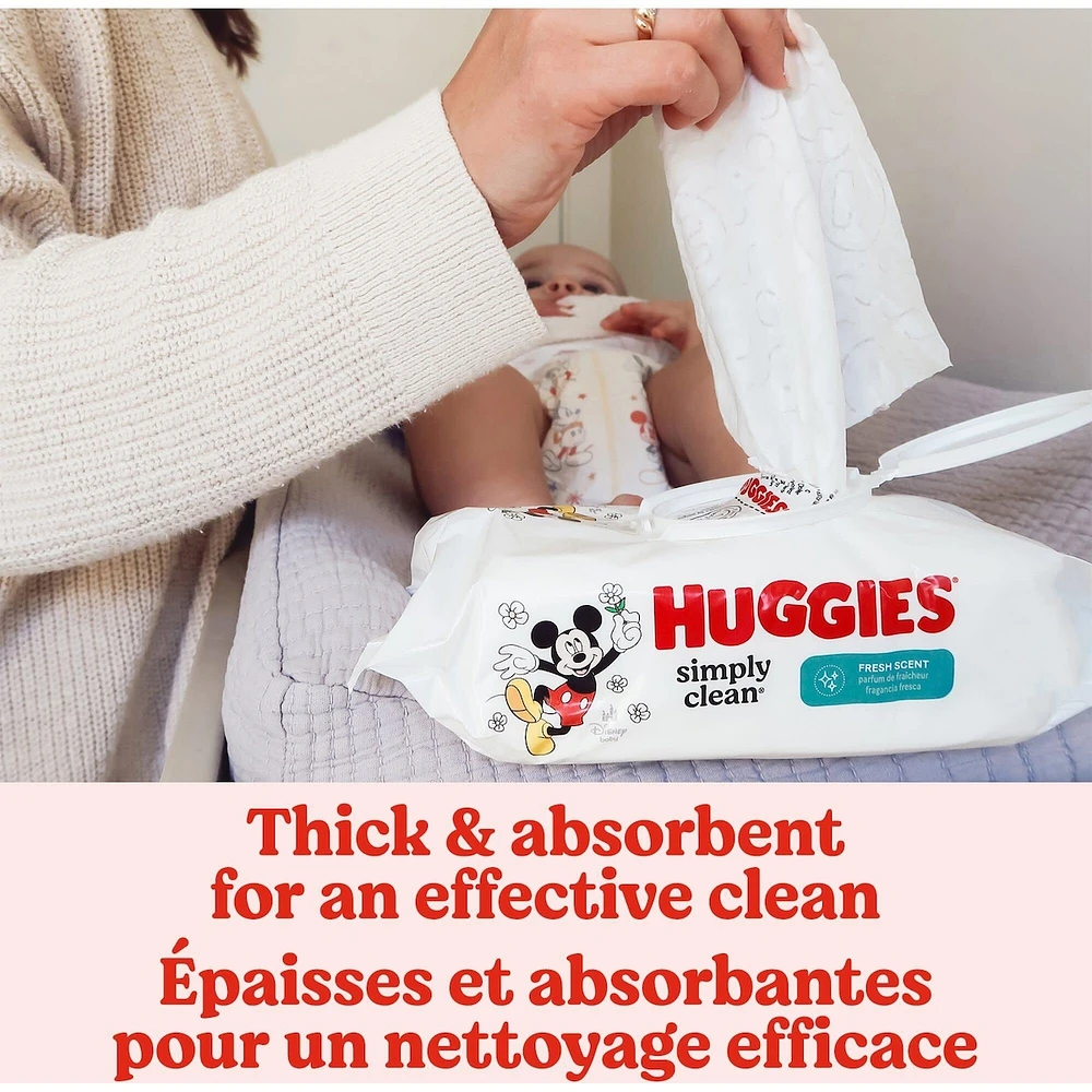 Simply Clean Fresh Scent Baby Wipes
