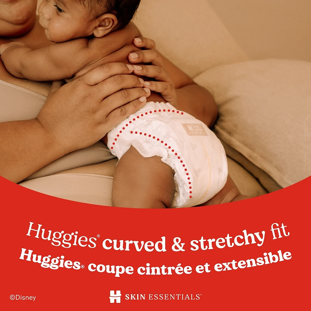 Skin Essentials Baby Diapers, (- lbs