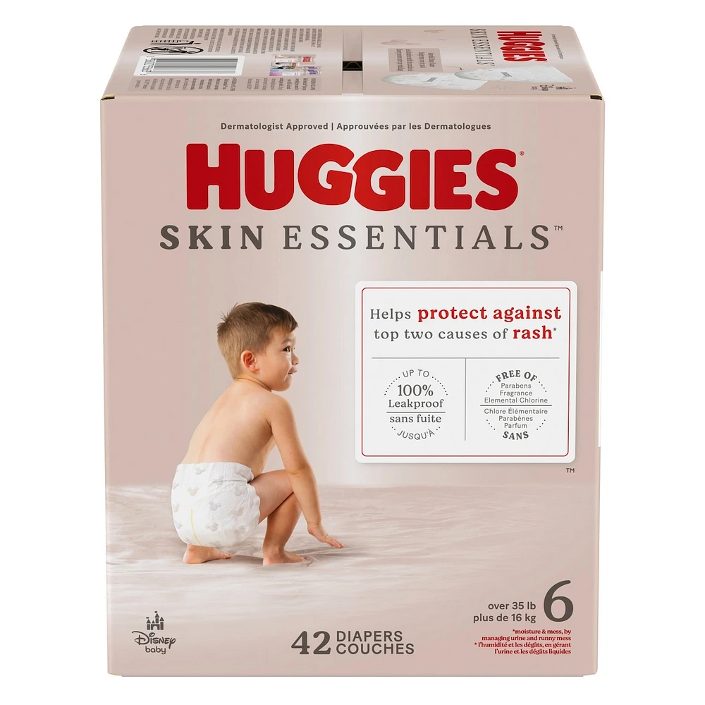 couches pour bébés Skin Essentials, taille 2 (5 à 8 kg [12 18 livres
