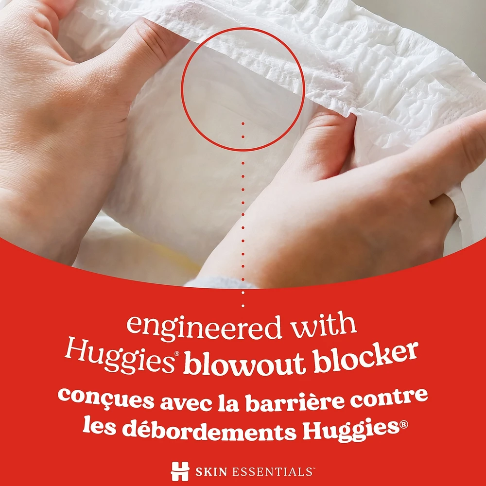couches pour bébés Skin Essentials, taille 2 (5 à 8 kg [12 18 livres