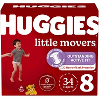 Overnites Nighttime Baby Diapers, 7 (41+ lbs)