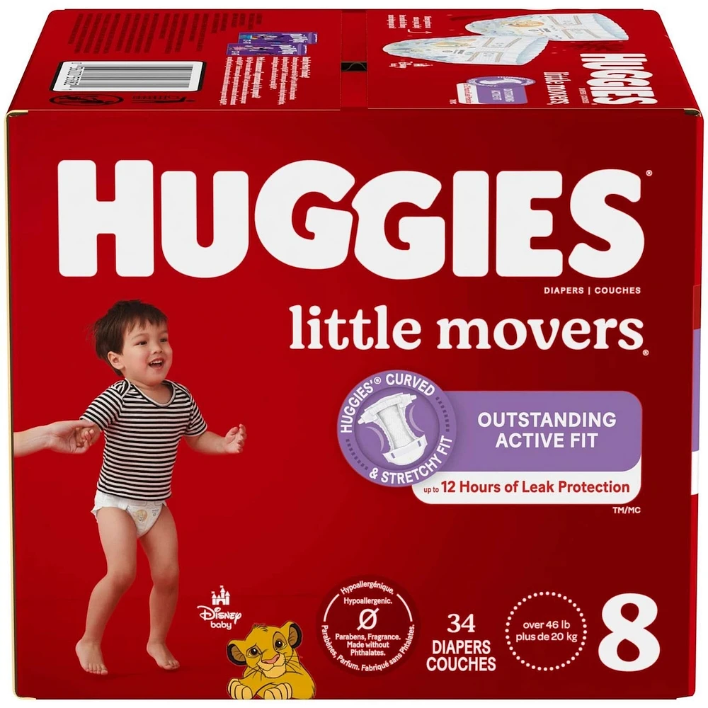 Overnites Nighttime Baby Diapers, 7 (41+ lbs)