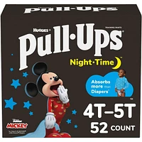 Girls' Night-Time Potty Training Pants, 4T-5T (38-50 lbs)