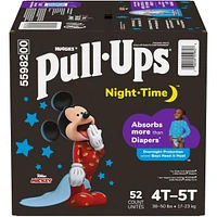 Girls' Night-Time Potty Training Pants, 4T-5T (38-50 lbs)