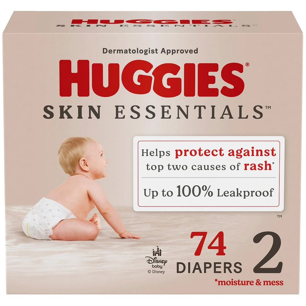 Skin Essentials Baby Diapers, (- lbs