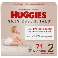 Skin Essentials Baby Diapers, (- lbs