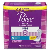 Incontinence Pads & Postpartum Pads, 5 Drop Maximum Absorbency, Long Length, 60 Count