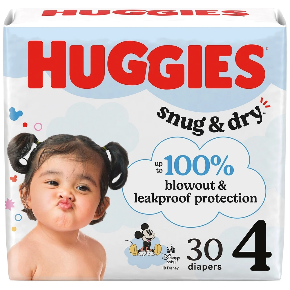 couches pour bébés Snug & Dry, taille 1 (4 à 6 kg [8 14 livres