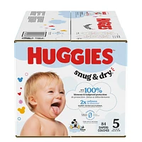 Couches pour bébés Little Movers, taille ( livres et plus