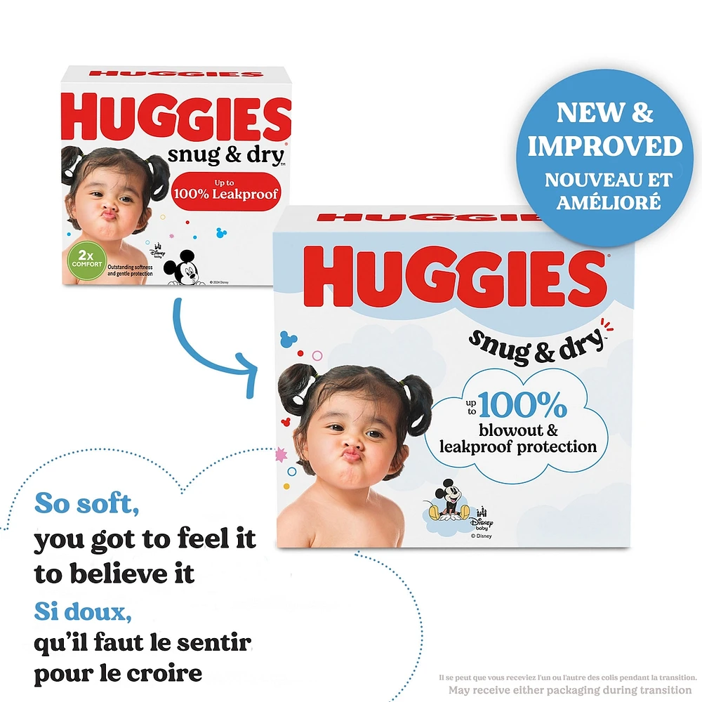 Little Movers Baby Diapers, 8 (46+ lbs), 38 Ct