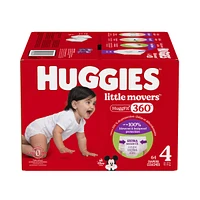 Couches pour bébés Little Movers, taille ( livres et plus