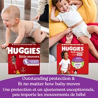 Couches pour bébés Little Movers, taille ( livres et plus