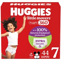 Couches pour bébés Little Movers, taille ( livres et plus
