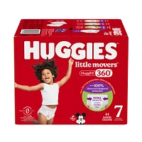 Couches pour bébés Little Movers, taille ( livres et plus