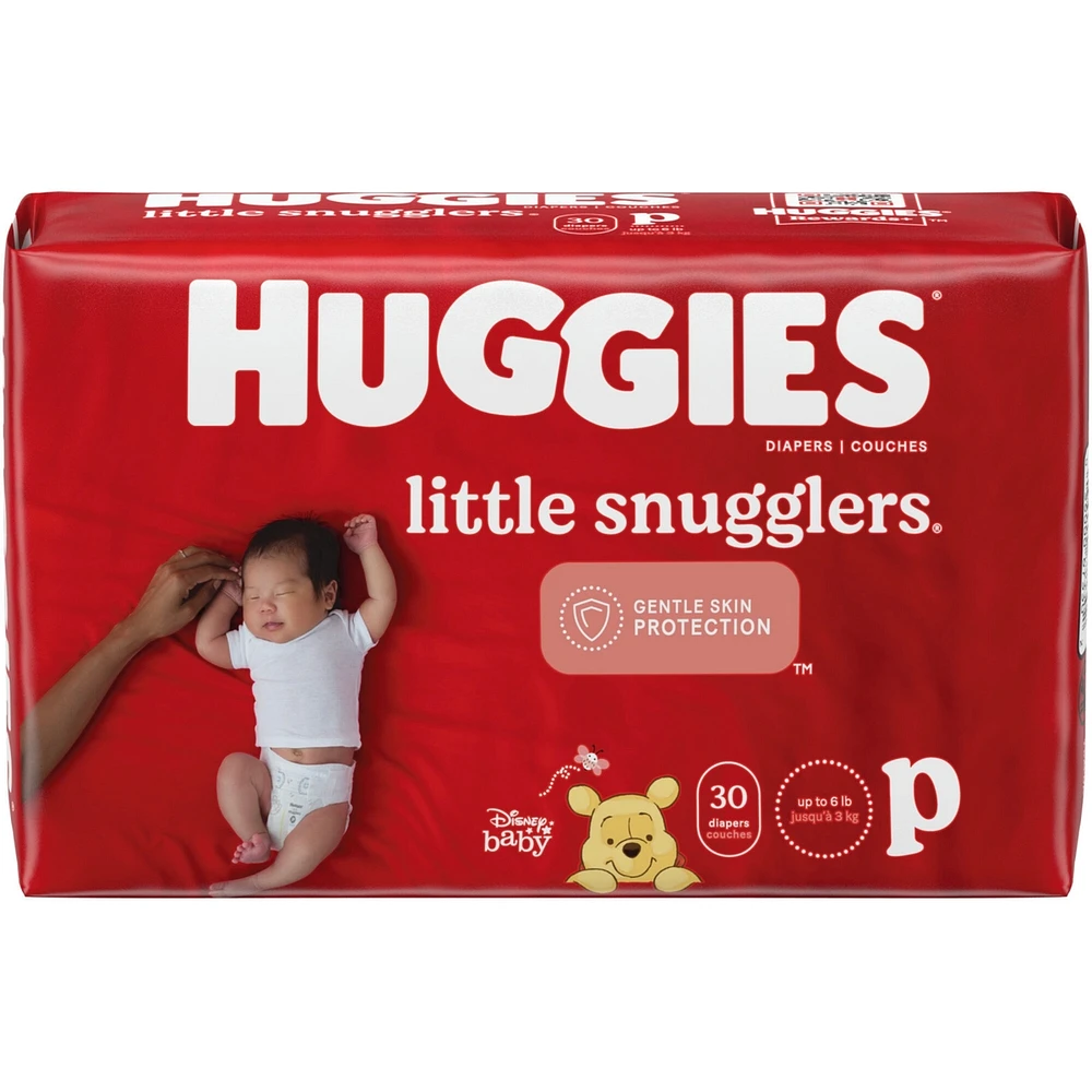 Little Snugglers Baby Diapers, Size Preemie
