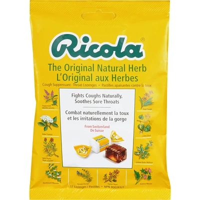 Original Natural Herb Cough Suppressant Throat Lozenges