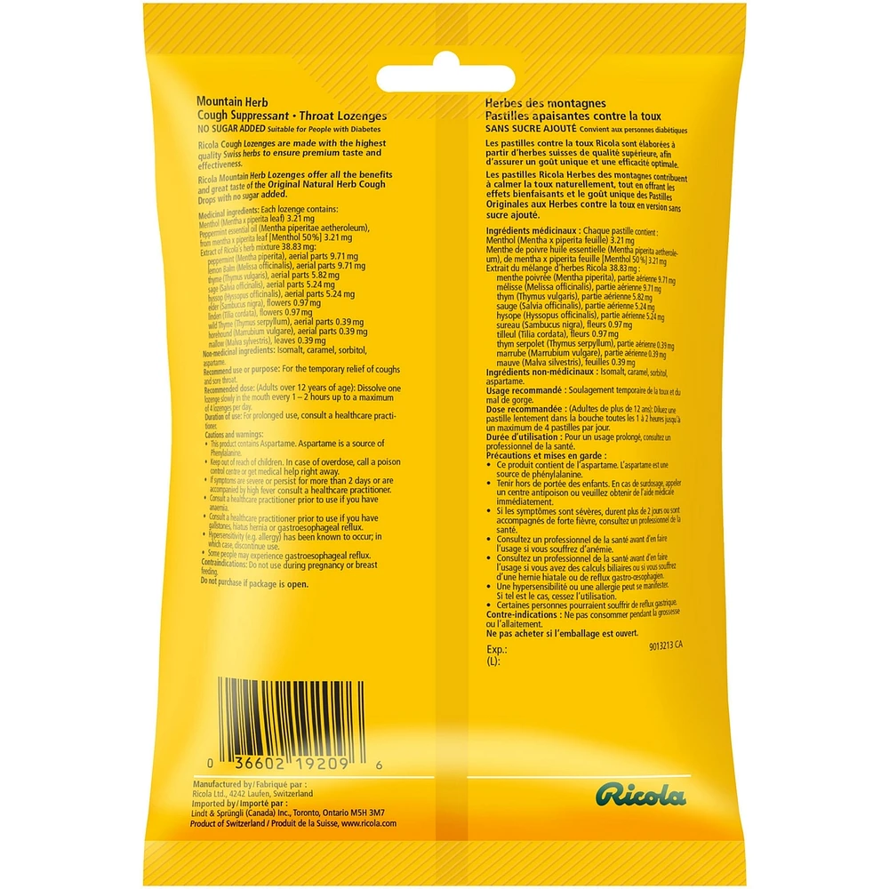 RICOLA HERB COUGH DRP NS ORIG