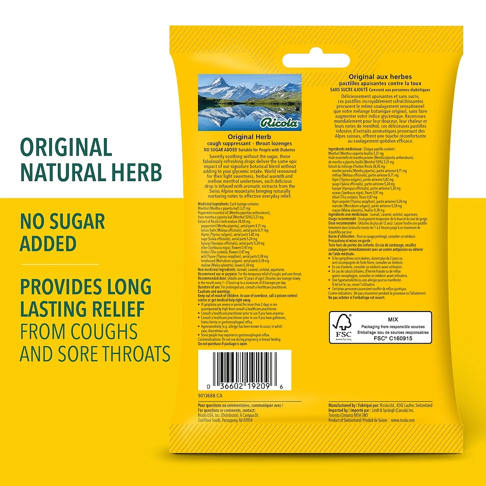 RICOLA HERB COUGH DRP NS ORIG