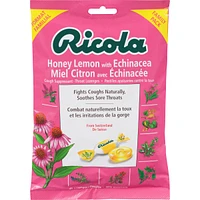 Honey Lemon with Echinacea Family Bag Cough Suppressant Throat Lozenges