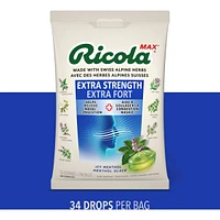 Ricola Extra Strength Icy Menthol Cough Drops