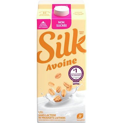 Oat Beverage, Unsweetened, Plant Based, Dairy Free