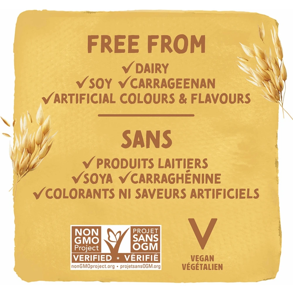 Oat Beverage, Unsweetened, Plant Based, Dairy Free