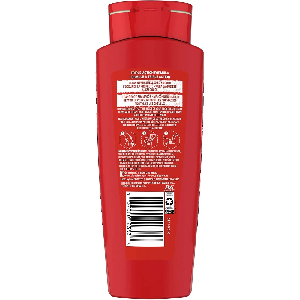 Old Spice High Endurance Conditioning Long Lasting Scent Men's Hair and Body Wash 532 mL