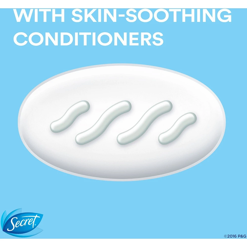 Secret Clinical Antiperspirant and Deodorant Soft Solid, FREE, Sensitive Unscented, 45g
