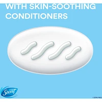 Secret Clinical Antiperspirant and Deodorant Soft Solid, FREE, Sensitive Unscented, 45g