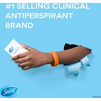 Secret Clinical Antiperspirant and Deodorant Soft Solid, FREE, Sensitive Unscented, 45g