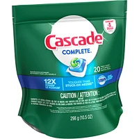 Complete ActionPacs, Dishwasher Detergent, Fresh Scent, 20 count