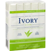 Ivory Bar Soap Aloe Scent 90 g, 10 count