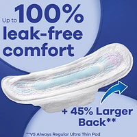 Ultra Thin Overnight Pads with Flexi-Wings, Size 4, Overnight, Unscented